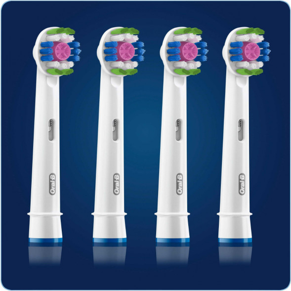 Насадки на зубные щетки Oral-B 3D White, 4 шт. в Нижнем Новгороде