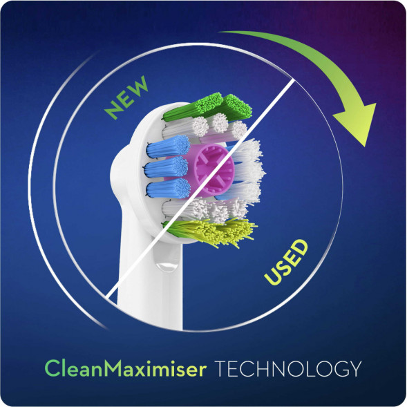 Насадки на зубные щетки Oral-B 3D White, 4 шт. в Нижнем Новгороде