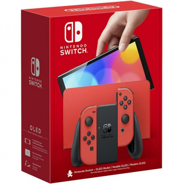 Игровая приставка Nintendo Switch OLED 64 ГБ, Mario Red Edition в Нижнем Новгороде