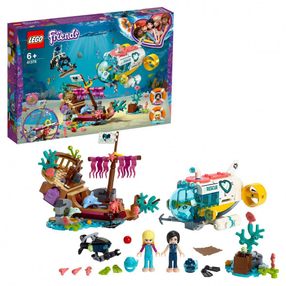 Конструктор LEGO Friends 41378 Спасение дельфинов в Нижнем Новгороде
