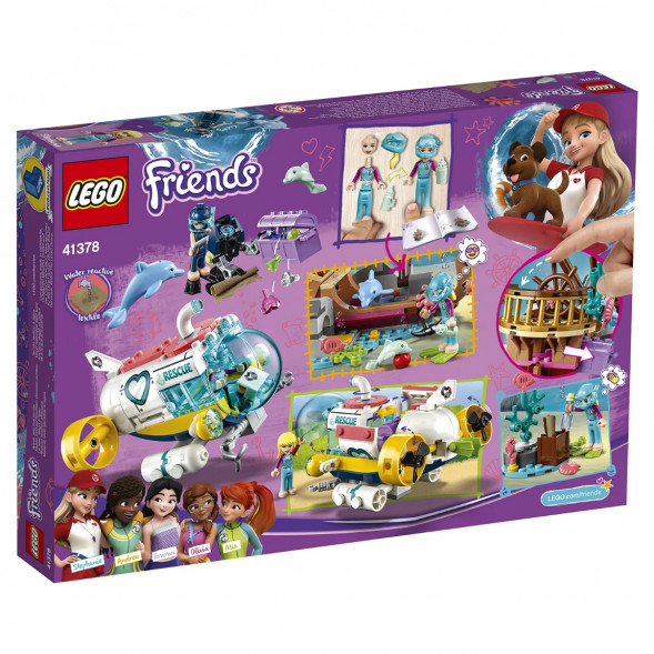 Конструктор LEGO Friends 41378 Спасение дельфинов в Нижнем Новгороде