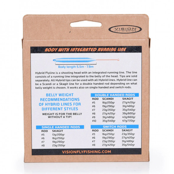 Рыболовная леска Vision Hybrid Body, 19g/290gr Floating Head 5.80m VHY19F в Нижнем Новгороде