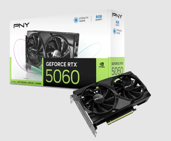 Видеокарта PNY GeForce RTX 5060 OC Dual Fan в Нижнем Новгороде