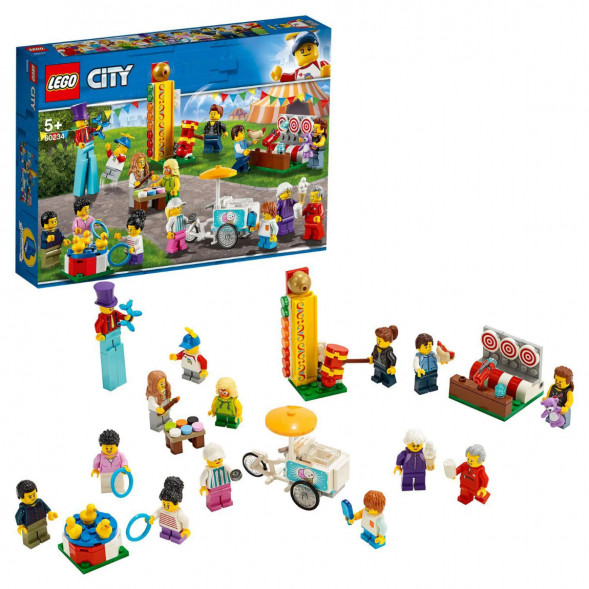 Конструктор LEGO City Town 60234 Комплект минифигурок Весёлая ярмарка в Нижнем Новгороде