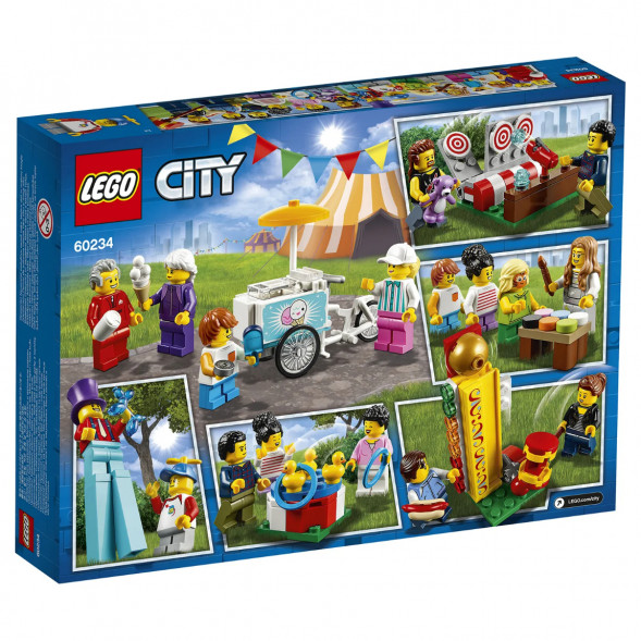 Конструктор LEGO City Town 60234 Комплект минифигурок Весёлая ярмарка в Нижнем Новгороде