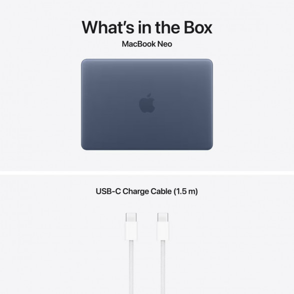 Ноутбук Apple MacBook Neo MHFG4 (A18 Pro 5-Core GPU, 8/512GB), Синий/Indigo в Нижнем Новгороде