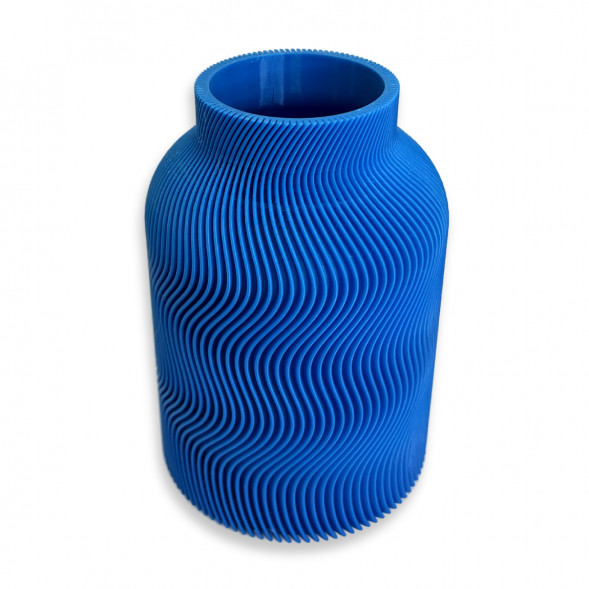 Ваза для сухоцветов HatRom Wave, синий в Нижнем Новгороде