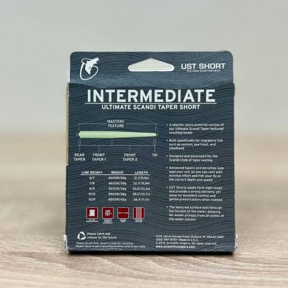 Рыболовная леска Scientific Anglers UST Short St-10/11-I Intermediate 125215 в Нижнем Новгороде