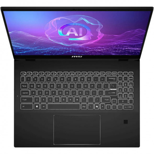 Ноутбук трансформер MSI Summit 16 AI Evo A2HMTG-057RU (16&amp;quot;, IPS, Intel Core Ultra 7 255H 2ГГц, 16 ядер, 16ГБ LPDDR5, 1ТБ SSD, Intel Arc 140T, Windows 11 Home), черный в Нижнем Новгороде