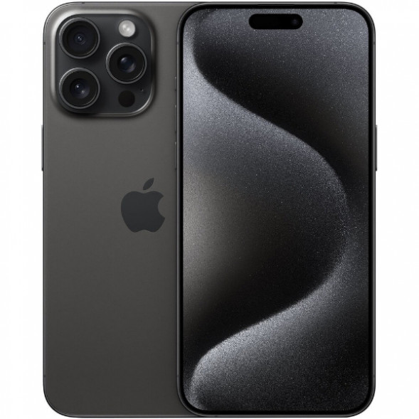 Смартфон Apple iPhone 15 Pro Max 256 ГБ, Dual: nano SIM + eSIM, черный титан в Нижнем Новгороде