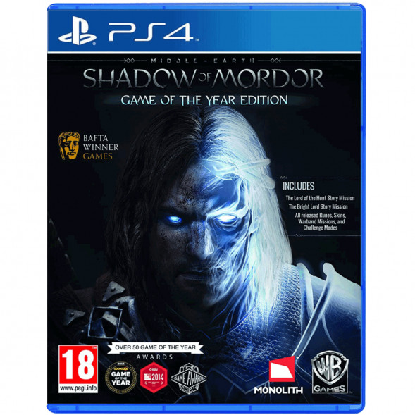 Игра Middle Earth: Shadow Of Mordor. Game of the Year Edition [PS4, русские субтитры] в Нижнем Новгороде