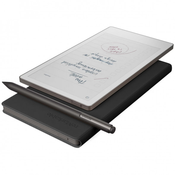 Графический планшет reMarkable Paper Pro Move + Стилус MarkerPlus + Чехол BookFolio Premium Leather, Black в Нижнем Новгороде