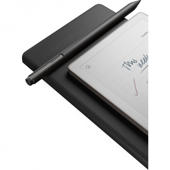 Графический планшет reMarkable Paper Pro Move + Стилус MarkerPlus + Чехол BookFolio Premium Leather, Black в Нижнем Новгороде
