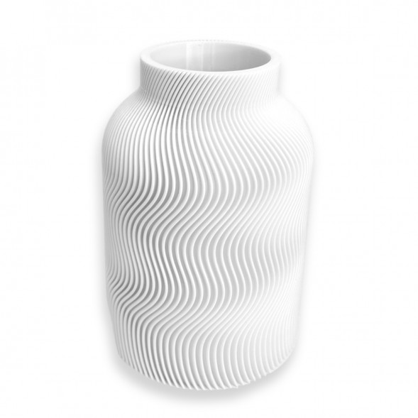 Ваза для сухоцветов HatRom Wave, белый в Нижнем Новгороде