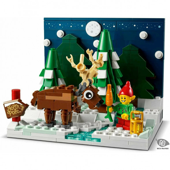 Конструктор LEGO 40484 Перед домом Деда Мороза в Нижнем Новгороде