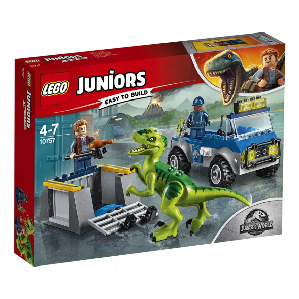 Конструктор LEGO Juniors 10757 Грузовик спасателей для перевозки раптора в Нижнем Новгороде