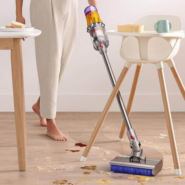 Пылесос Dyson V12S Detect Slim Submarine SV46, Yellow/Nickel в Нижнем Новгороде