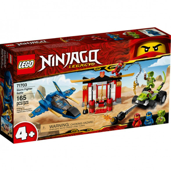 Конструктор LEGO Ninjago 71703 Бой на штормовом истребителе в Нижнем Новгороде